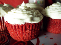 RED VELVET CUPCAKES WITH CAKE MIX RECIPES