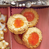 Apricot-Almond Thumbprint Cookies | Southern Living image