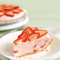 COOL 'N EASY Strawberry Pie Recipe | MyRecipes image