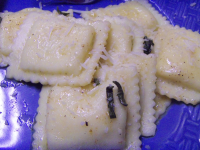 Ravioli With Brown Butter and Sage Sauce Recipe - Food.com image