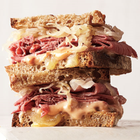 Reuben Sandwiches Recipe | MyRecipes image