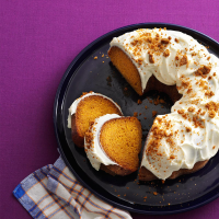 Gingersnap Pumpkin Cake Recipe: How to Make It image