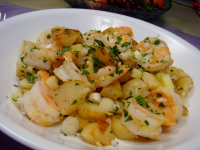 Potatoes Sauteed With Shrimp Recipe - Food.com image