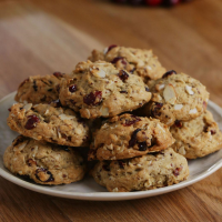 Cranberry Almond Cookies Recipe by Tasty image
