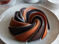 Chocolate-Vanilla Swirl Bundt Cake Recipe | Food Network ... image