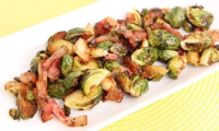 Bacon Roasted Brussels Sprouts Recipe | Laura in the ... image