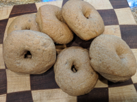 Whole Wheat Bagels Recipe | Allrecipes image