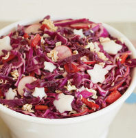 Stars and Stripes Coleslaw - Hy-Vee Recipes and Ideas image