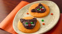 Halloween Cat Cookies Recipe - BettyCrocker.com image