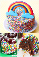 Easy Rainbow Desserts - CakeWhiz image