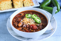 My Triple Cook-Off Winning Chili | Just A Pinch Recipes image