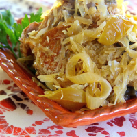 Slow Cooker Pork and Sauerkraut with Apples Recipe ... image