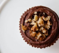 Chocolate and Banana Cupcakes | BBC Good Food image