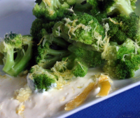 Broccoli with Creamy Lemon sauce Recipe - Food.com image