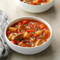 Pork Vegetable Soup Recipe: How to Make It image