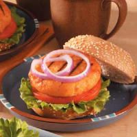 Teriyaki Salmon Burgers Recipe: How to Make It image