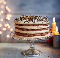 Hazelnut meringue cake recipe | delicious. magazine image
