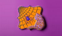 Halloween Spider and Filigree Cat Cookie - Recipes | Go ... image