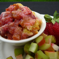 Awesome Rhubarb-Strawberry Pudding Recipe | Allrecipes image