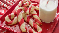 Easy Candy Cane Cookies Recipe - Tablespoon.com image