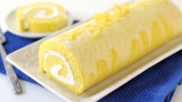 Lemon Cream Cheese Roll Cake Recipe - Tablespoon.com image