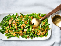 Sautéed Sugar Snap Peas with Orange Zest and Buttery ... image