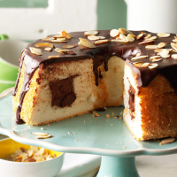 Chocolate-Filled Angel Food Cake Recipe: How to Make It image