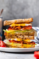 Breakfast BLT Egg Sandwich - Skinnytaste image