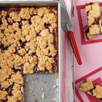 Raspberry Linzer Bars Recipe: How to Make It image