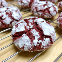 Red Velvet Crinkle Cookies | Allrecipes image