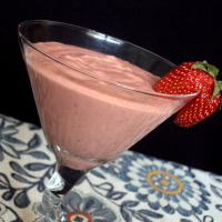 Peanut Butter Strawberry Smoothie Recipe | Allrecipes image