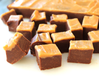Peanut Butter and Chocolate Fudge Recipe | Allrecipes image