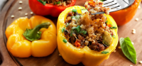 Cowboy’s Grilled Southwestern Stuffed Bell Peppers image