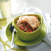 Biscuit-Topped Shepherd's Pies Recipe: How to Make It image