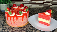 Strawberry Crunch Cake Recipe - Recipes.net image