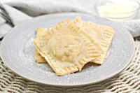 BEST Keto Raviolis! Low Carb Pasta Raviolis Idea ... image