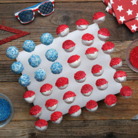 American Flag Cake Pops Recipe by Tasty image
