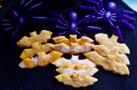 Halloween Pumpkin Cut Out Cookies Recipe by Kyle ... image