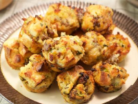 Cooking Channel - Recipes, Shows and Cooking Videos from Top Global Chefs - Individual Thanksgiving Stuffing Muffins Recipe | Cooking Channel image