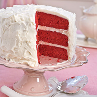 Red Velvet Layer Cake Recipe | MyRecipes image