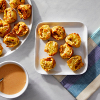Oven-Fried Tortellini with Cheesy Dipping Sauce by Millie ... image