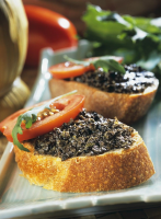 Tapenade on Toasted Baguette Slices recipe | Eat Smarter USA image