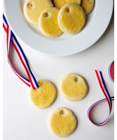 Gold Medal Olympics Cookies Recipe | Real Simple image