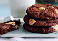 Triple chocolate cookies | Sainsbury's Recipes image