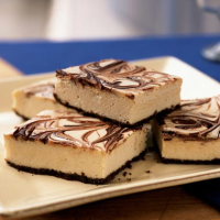 Marble Cheesecake Squares Recipe | MyRecipes image