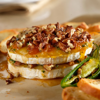 Tangy Pepper-Pecan Brie - Recipes | Pampered Chef US Site image