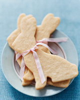 Sugar Cookie Bunnies Recipe | Martha Stewart image