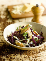 Pasta Salad with Red Cabbage and Smoked Fish recipe | Eat ... image