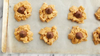 No-Bake Peanut Butter Kiss Cookies Recipe - BettyCrocker.com image