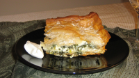 Bosnian Pita (phyllo pie) with Spinach Filling Recipe ... image